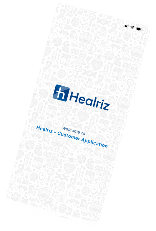Healriz app - Care seekers